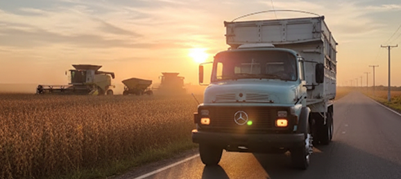 Transporte de grãos